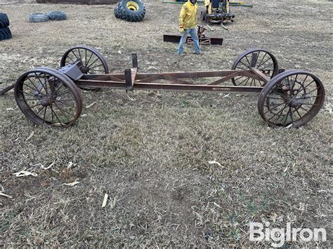 Mccormick Deering Antique Steel Wheel Running Gear Bigiron Auctions