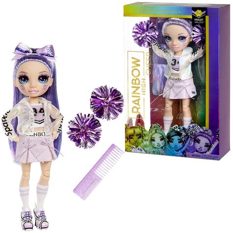 Rainbow High Cheer Doll Lalka Cheerleaderka Violet Willow