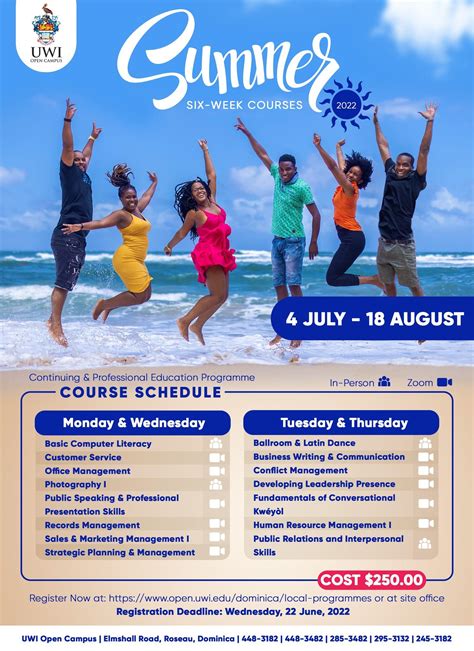 6-Week Courses for Summer – DOM767