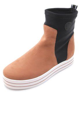 Tênis Moleca Camurça Nude Compre Agora Dafiti Brasil