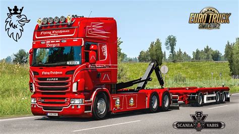 Abroll Scania Rjl By Fhj Transporte V X Ets Mods Euro