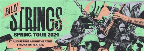 Billy Strings Tickets 19th April St Augustine Amphitheatre St