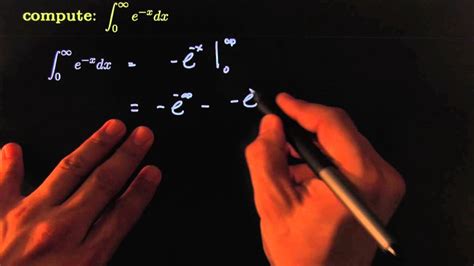 Integrate E X From 0 To Infinity YouTube