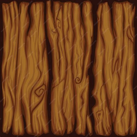 Free Vector A Cartoon Style Wood Texture