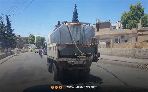 قامشلو أزمة انقطاع المياه في حي قناة السويس مستمرة ولا حلول تلوح في