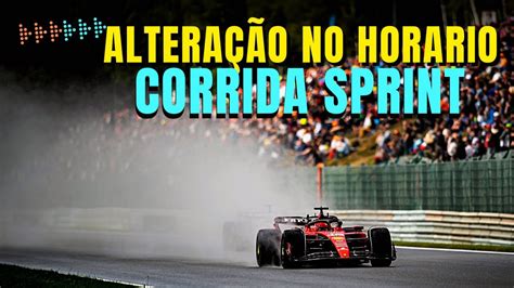 F Sprint Gp Da Belgica Altera O No Horario Da Corrida Sprint