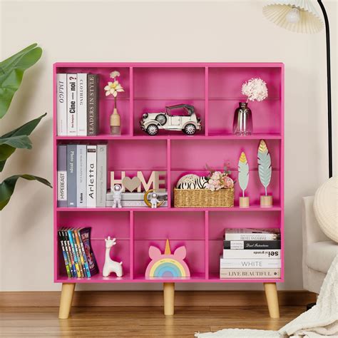 Snapklik LEYAOYAO Bookshelf 3 Tier Book Shelf