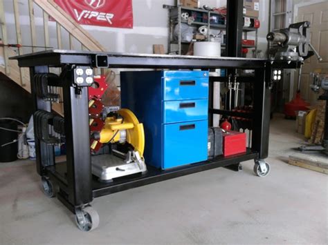 Complete Diy Welding Table And Cart Ideas Designs Off