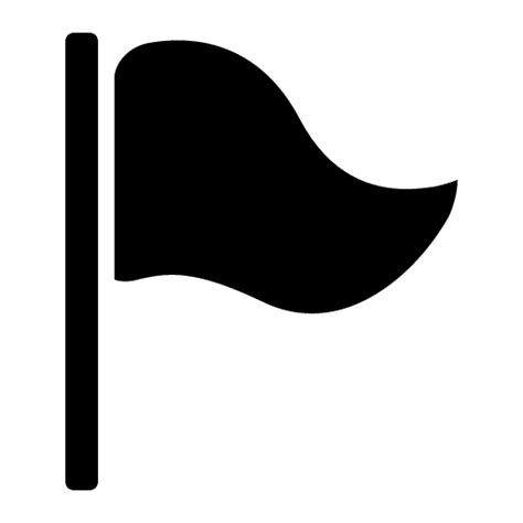 Flag User Interface And Gesture Icons