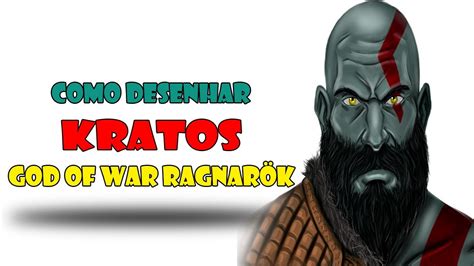 Como Desenhar Kratos God of War Ragnarök Speed Drawing YouTube