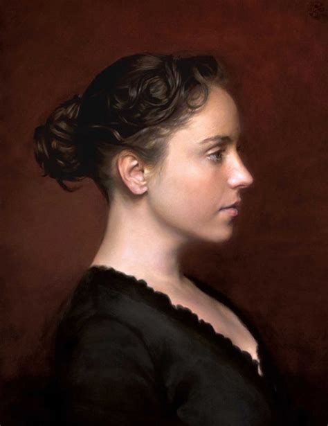 Artist Kate Sammons Oil On Masonite {contemporary Figurative Realism Artist Brunette Female