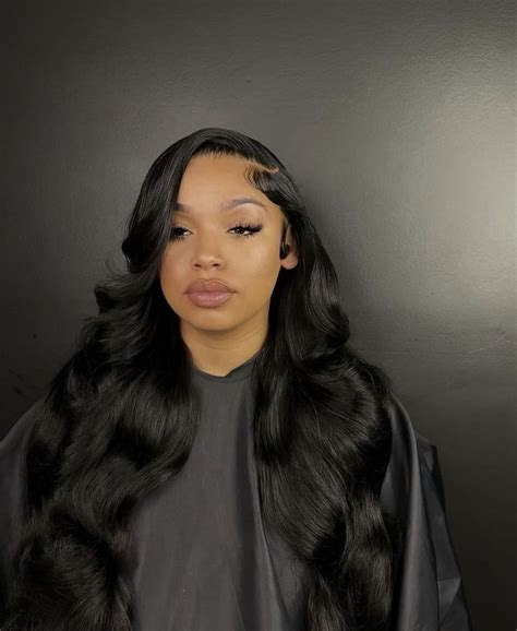 Yasthebaddest In Wig Hairstyles Hair Looks Flat Iron Hair Styles