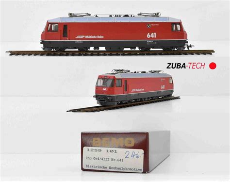 Bemo 1259 101 E Lok Ge 4 4 III Maienfeld RhB H0m GS Analog Kaufen Auf