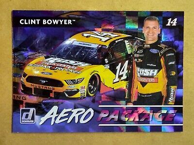 Donruss Aero Package Checkers Clint Bowyer Ebay