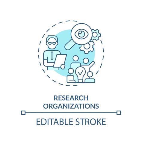 Organizaciones De Investigaci N Icono De Concepto Turquesa Encuesta