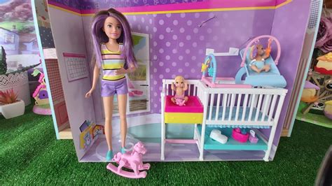 Barbie Bebek Bak C S Skipper Uyku E Itiminde Oyun Seti Gfl Barbie