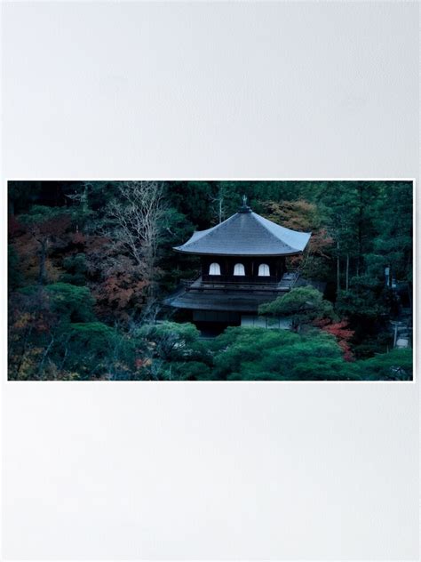 Ginkaku Ji Temple Of The Silver Pavilion Kannon Den Hall Roof Aerial