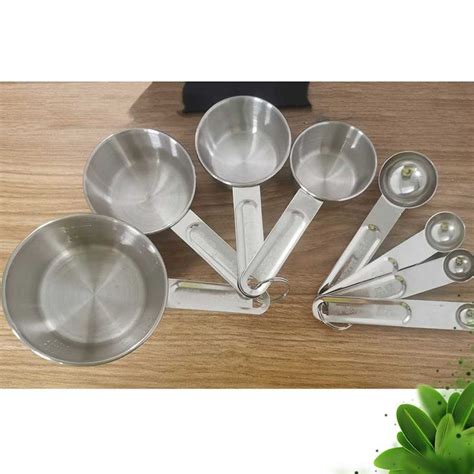 Jual COD Takaran Dapur Bumbu Sendok Takar Ukur Stainless Steel