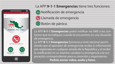 Cómo Funciona La App Del 911 Para Emergencias En México Infobae