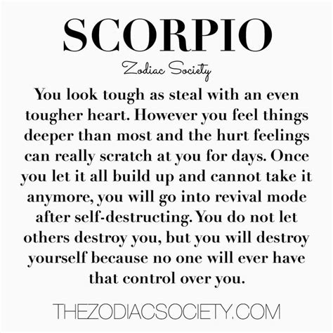 Zodiac Quotes Scorpio Scorpio Traits Scorpio Zodiac Facts