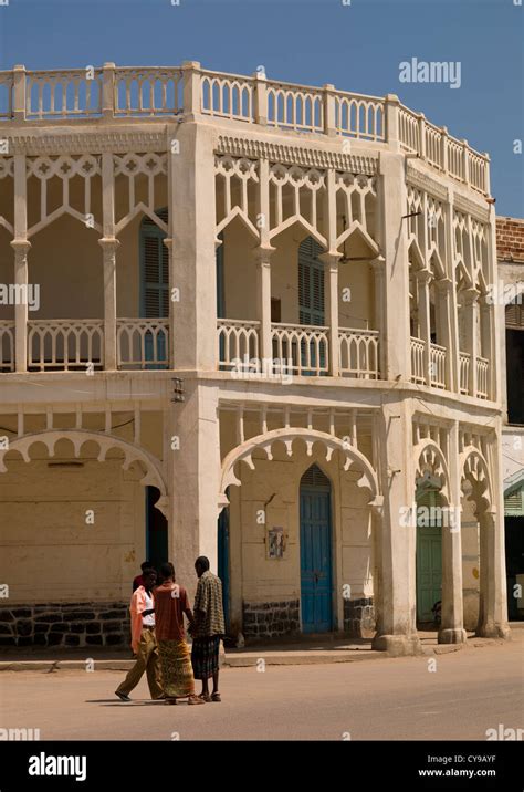 Ottoman Building Architecture In Massawa, Eritrea Stock Photo: 51222627 ...