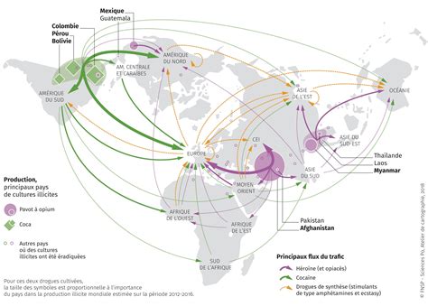 Criminalit S Transnationales Espace Mondial L Atlas