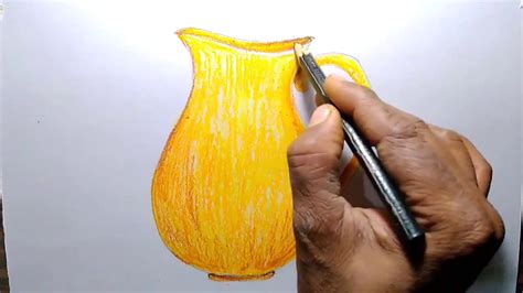 How To Draw A Jug Step By Step Tutorial For Kids Youtube