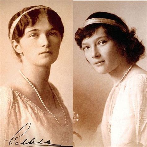 The Big Pair Olga And Tatiana Romanov Dynasty Fashion Royal