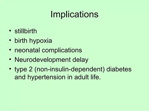 Small For Gestational Age Ppt