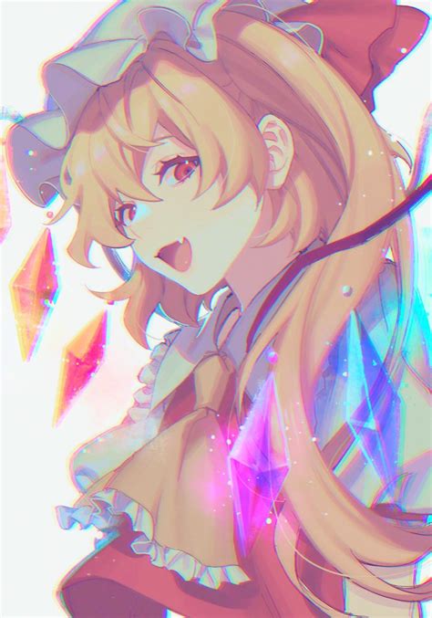 Safebooru 1girl Ascot Bangs Blonde Hair Chromatic Aberration Collared