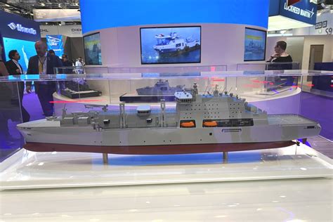 Dsei Team Resolute Unveils Evolved Uk Fleet Solid Support Ship