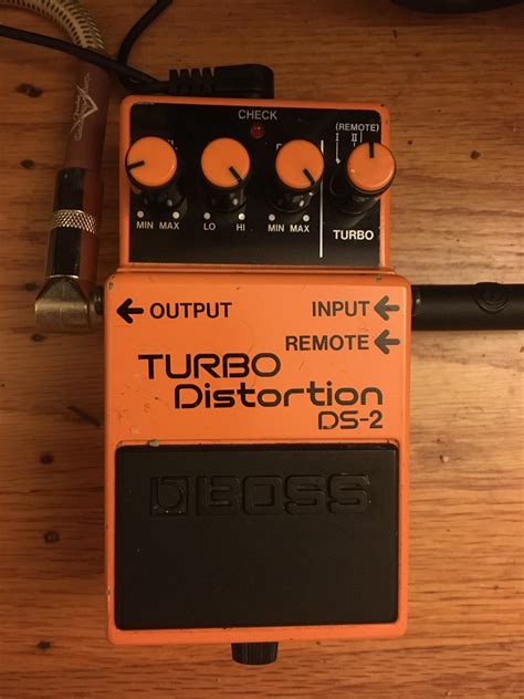 Npd Boss Ds Turbo Distortion Made In Japan R Guitarpedals