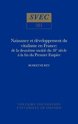 Naissance Et D Eveloppement Du Vitalisme En France De La Deuxi Eme