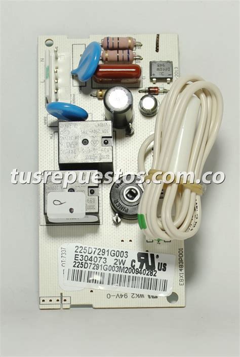 Tarjeta Control Para Nevera Centrales GE Mabe Ref 225D7291G003