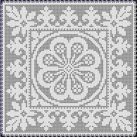 Celtic Cross Filet Crochet Pattern Etsy