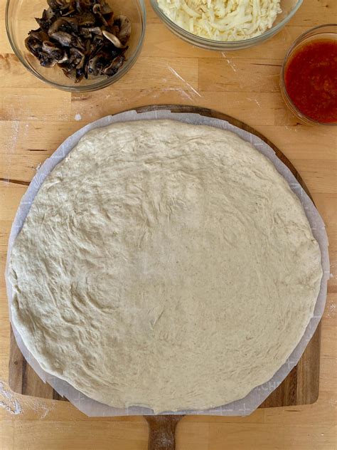 No Knead Sourdough Discard Pizza Dough No Yeast Everyday Homemade