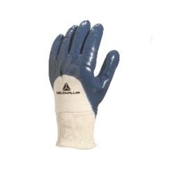 Gants Nitrile Sur Support Coton DELTAPLUS NI150 T 10