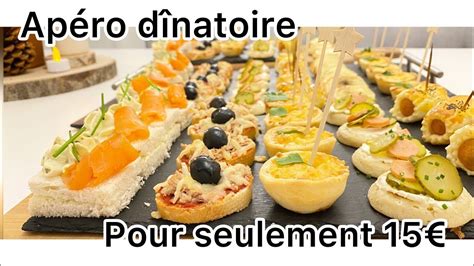 Je Prépare Un Apéro Dînatoire A Moins De 15€👌recettes D’apéritifs Facile Rapide Et économique