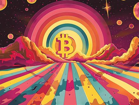 Papéis de parede de Bitcoin e Arte Cripto e Conceitos Digitais para