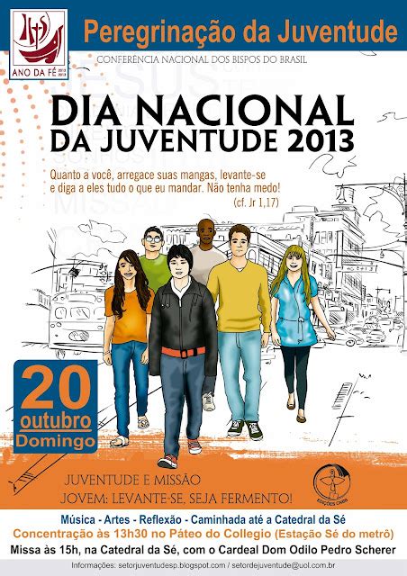 Setor Juventude De S O Paulo Dia Nacional Da Juventude