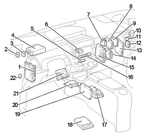 Fuse Box Diagram Toyota Prius V And Relay With Assignment And Location