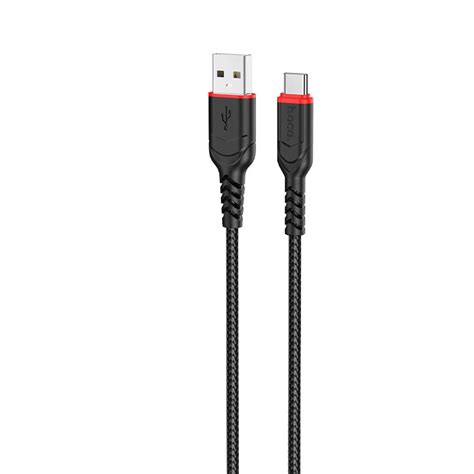 Câble Chargeur Hoco X59 USB Vers Type C Incassable SpaceNet Tunisie