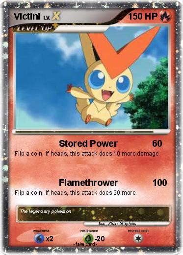 Pokémon Victini 3461 3461 Stored Power My Pokemon Card