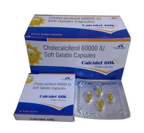 Cholecalciferol Iu Soft Gelatin Capsules At Rs Box