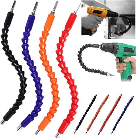 3 Pack Screwdriver Flexible Drill Bit Extension Screwdriver Flexible