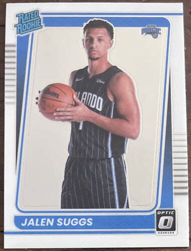 2021 22 Donruss Optic Jalen Suggs Holo Prizm Rated Rookie RC 179 Magic