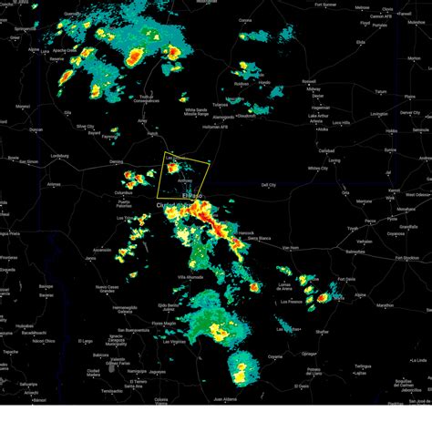 Interactive Hail Maps - Hail Map for El Paso, TX