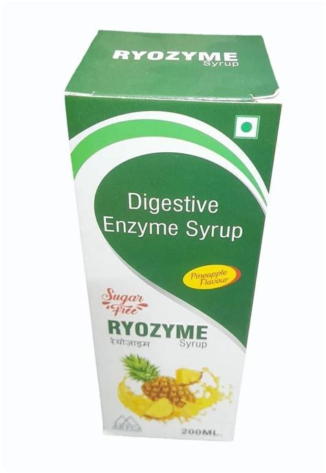 Ml Digestive Enzyme Syrup Bottle Of Ml At Best Price In