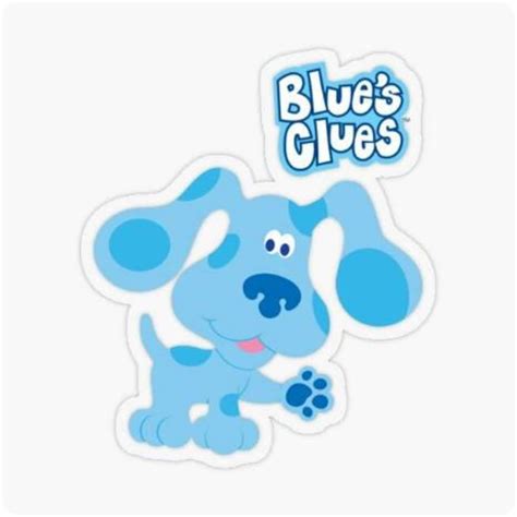 Blues Clues Stickers Vinyl Decal Laptop Decal Etsy