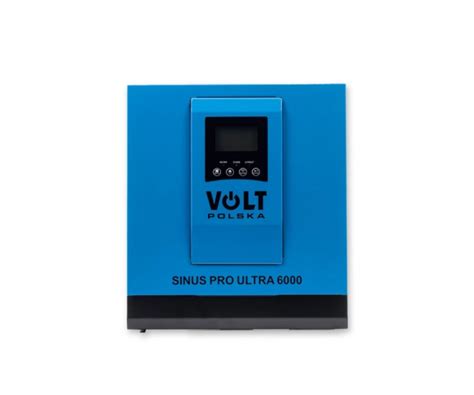 VOLT Polska SINUS PRO ULTRA 6000 Inwerter Solarny 6000VA 3000W Sklep